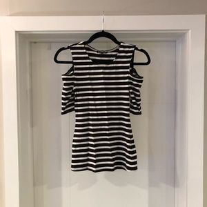 Express cold shoulder shirt